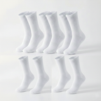 Pack De 5 Calcetines Cómodos – Blanco